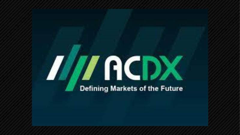 ACDX intercambio derivados criptomonedas comercio