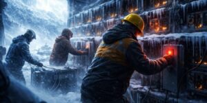 Equipos mineros de Bitcoin cerca de su precio de apagado